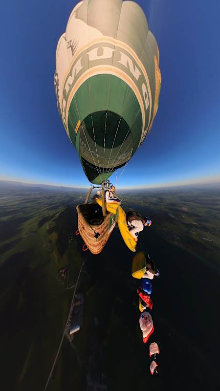 Einzigartige Experience für Fallschirm-Veteranen Paul Steiner