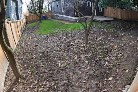 Bakgården: før Bakgården: før