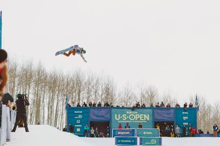 Chloe Kim in der Pipe bei den Burton US Open 2016