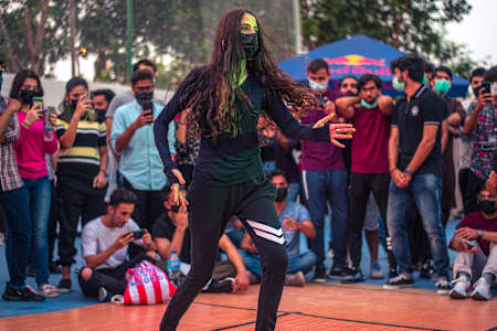 Sarah says having to compete against boys will never slow her down