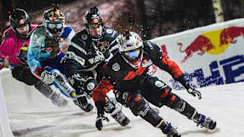 Red Bull Crashed Ice action in Finland, 2016