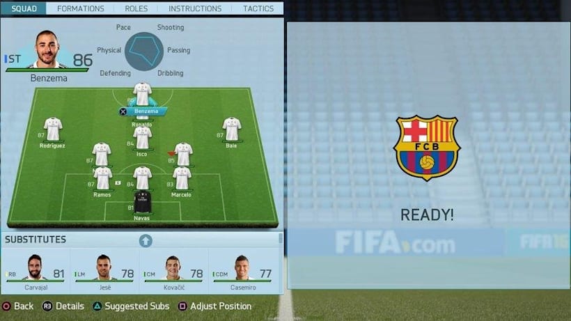 Fifa 16 How To Play As Real Madrid And Barcelona