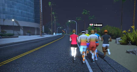 Night or day, you'll always have a running pack to join