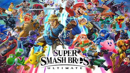 Portada de Super Smash Bros Ultimate.