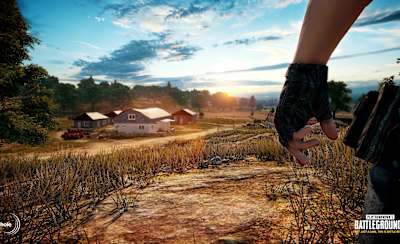 A screenshot of a location in PUBG