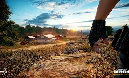 A screenshot of a location in PUBG