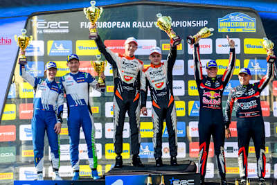 First ERC podium came at home in Zlín in 2024