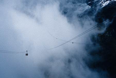Le téléphérique le plus haut du monde