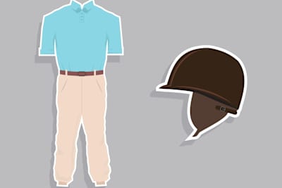 El pentacampeón del mundo de F1 argentino era famoso por pilotar en las carreras con un polo de manga corta y un simple casco cuando dominaba la competición en los años 50.