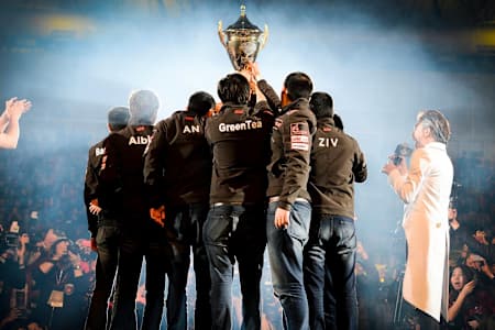 ahq defeated Flash Wolves to win the inaugural split of the LMS