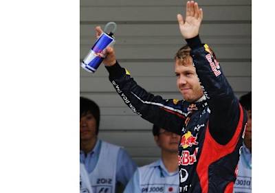 vettel tribute China fans red bull can
