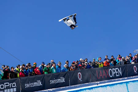 Pat Burgener at Laax Open 2016