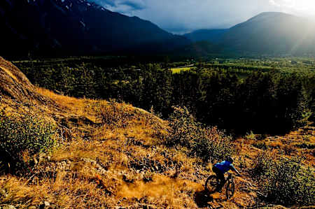 The Grumpy Grouse trail is one tough run