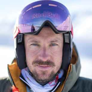 Marcel Hirscher at Roundhill Ski Area, Tekapo, New Zealand, 2024.