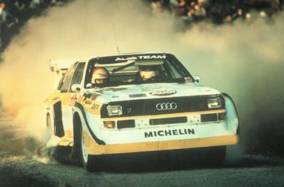 WRC legend Walter Rohrl.