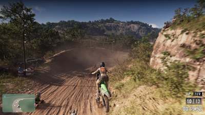 Screenshot aus GTA 6 zeigt ein Motocross-Rennen samt Quads