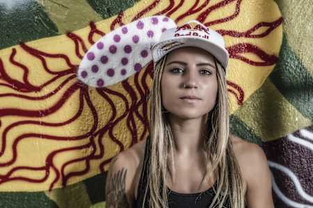 Leticia Bufoni poses for a portrait in Rio de Janeiro, Brazil on September 22, 2017.