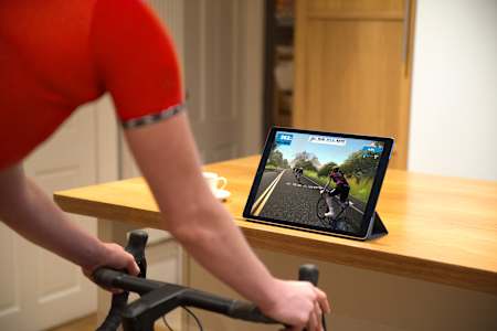 Zwift i iPad