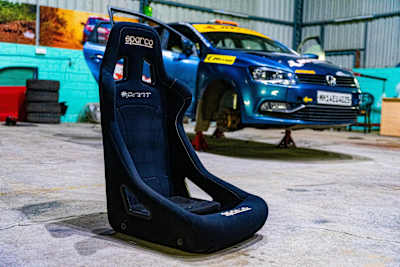 Bucket seats used in INRC cars