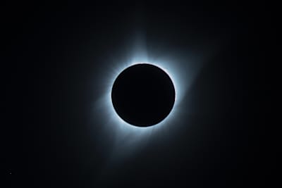 En Jackson Hole, Wyoming, el eclipse total duró más de dos minutos.