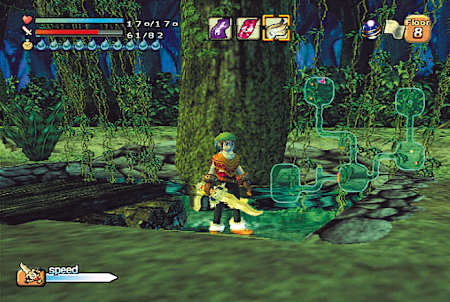 Ein Screenshot von Dark Cloud