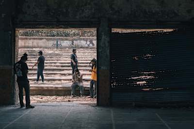 Swadesi at the Aarey Amphitheatre where they performed for the Save Aarey Forest movement.