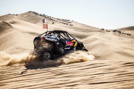 Seth Quintero competes in Red Bull Sand Scramble 2022 in Glamis, CA