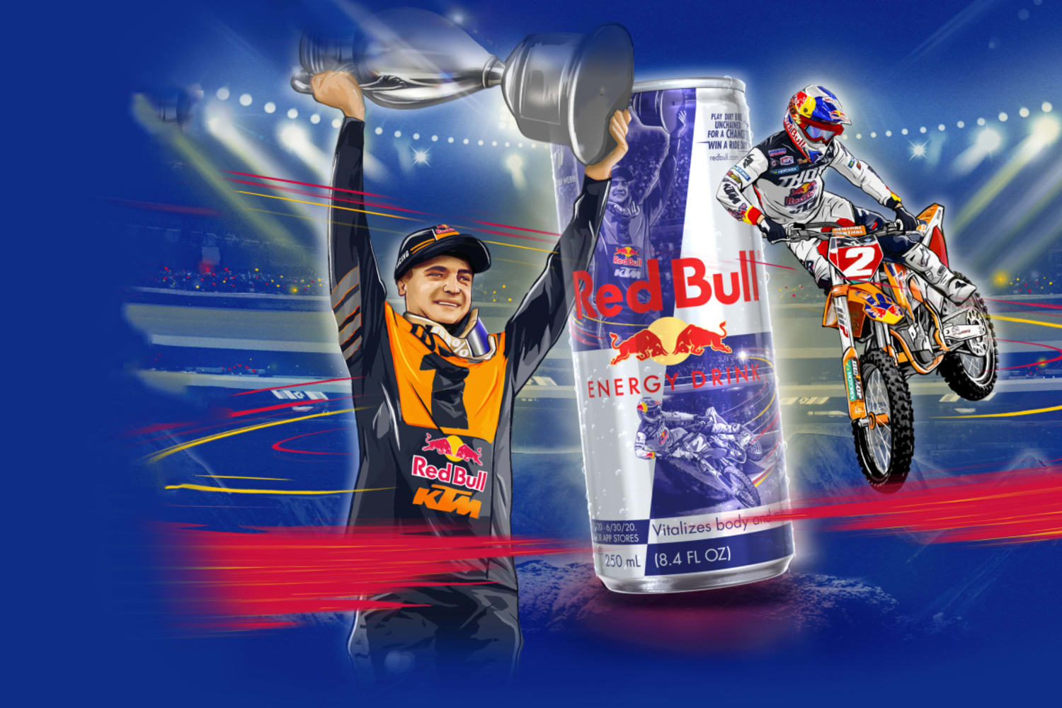 red bull dirt bike gear