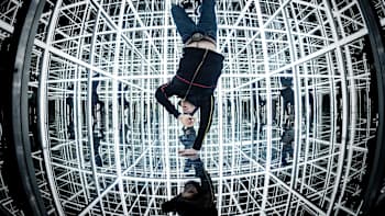 Red Bull BC One All Star Menno in the Infinity Cube