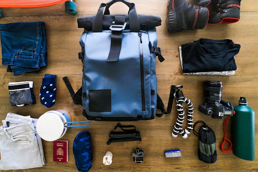 du adventurer waterproof backpack