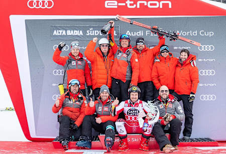 Alles erreicht und noch immer nicht am Ziel – Team Hirscher in Alta Badia.