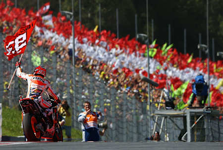 Marc Marquez, Austrian MotoGP. 14th August 2016.
