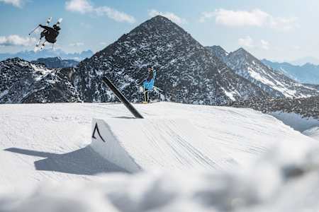 Fabian Bösch in Stubai, Österreich