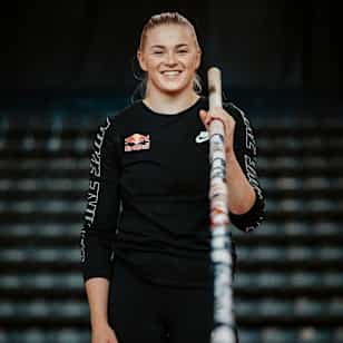 Wilma Murto poses for a portrait in Turku, Finland on September 3, 2020.