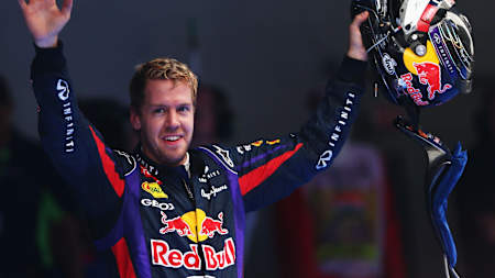 Sebastian Vettel 2013 Infiniti Red Bull Racing