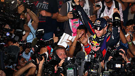 Four-time world champion Sebastian Vettel