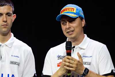 ERC ace Andrea Mabellini is part of the Italian team