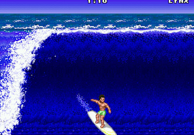 A screenshot of California Games.
