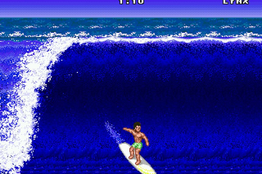 nes surfing game