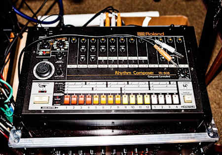 The iconic Roland TR-808