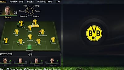 The best Borussia Dortmund formation