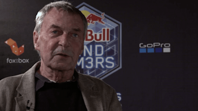 Image of Professor Erno Rubik at Red Bull Mind Gamers