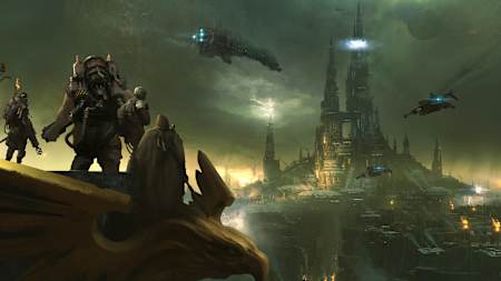 Artwork aus Warhammer 40k: Darktide.