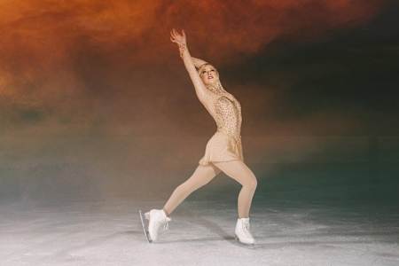 Patinatoarea artistică americană Gracie Gold a fost fotografiată la Toyota Sports Center din El Segundo, California, SUA, pe 15 decembrie 2016.