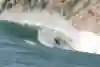 Surfer Noa Deane rides the tube in Mexico