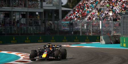Max Chasing The Pace In Miami