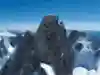 Steve Backshall climbs the Dent du Geant