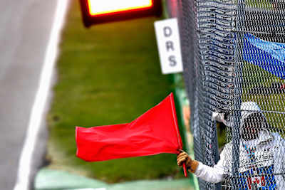 Bandera roja en el Gran Premio de Mónaco
