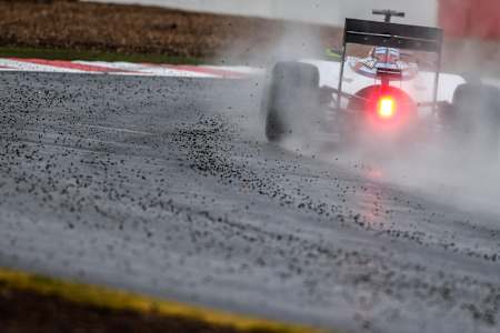 Austrian pole sitter Massa was out in Q1