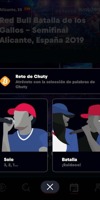 App Batalla de los Gallos